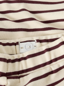 LIL ATELIER Brede Bukser Turtledove Catawba Grape